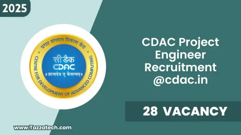 CDAC Project Engineer Recruitment 2025 – Apply Online for 28 Senior Project Engineer Other Posts @cdac.in