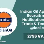 Indian Oil Apprentice Recruitment