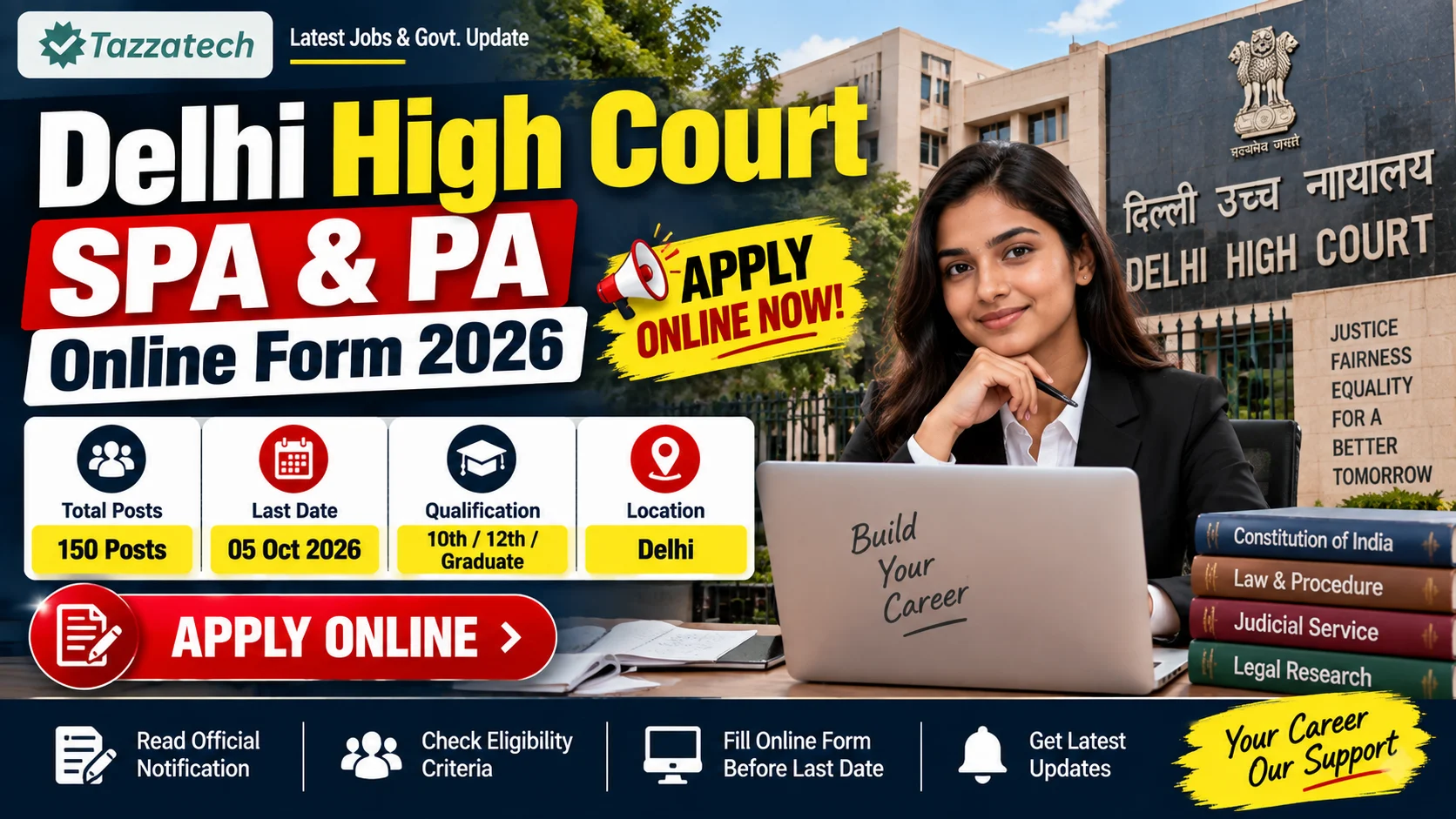 Delhi High Court SPA & PA Online