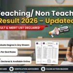 EMRS Teaching/ Non Teaching Tier-II Result 2026 – Updated