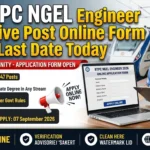 NTPC NGEL Engineer and Executive Post Online Form 2026 – Last Date Today