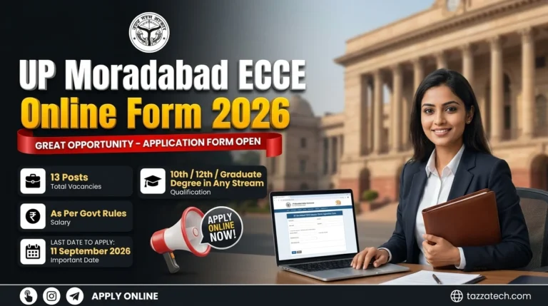 UP Moradabad ECCE Educator Online Form 2026