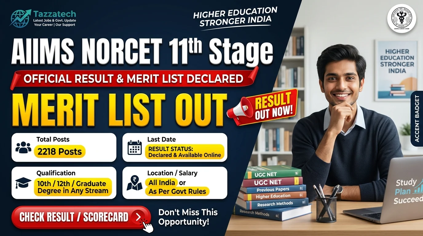AIIMS NORCET 11th Stage