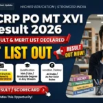 IBPS CRP PO MT XVI Pre Result 2026