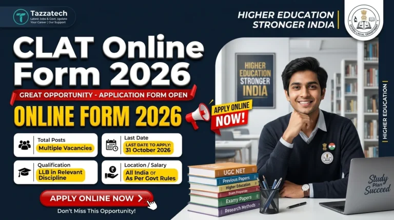 CLAT Online Form 2026
