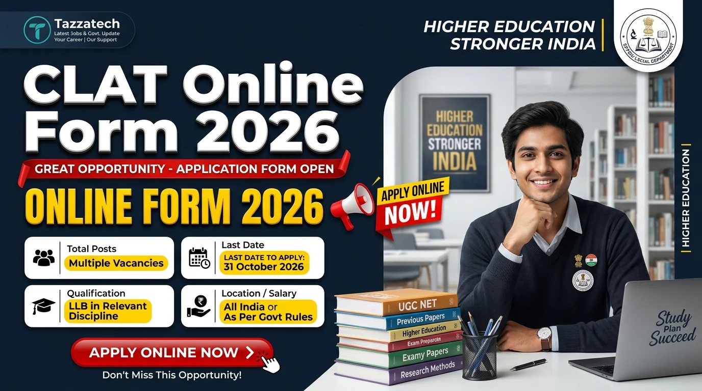 CLAT Online Form 2026