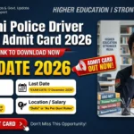 SSC Delhi Police Driver Physical Admit Card 2026