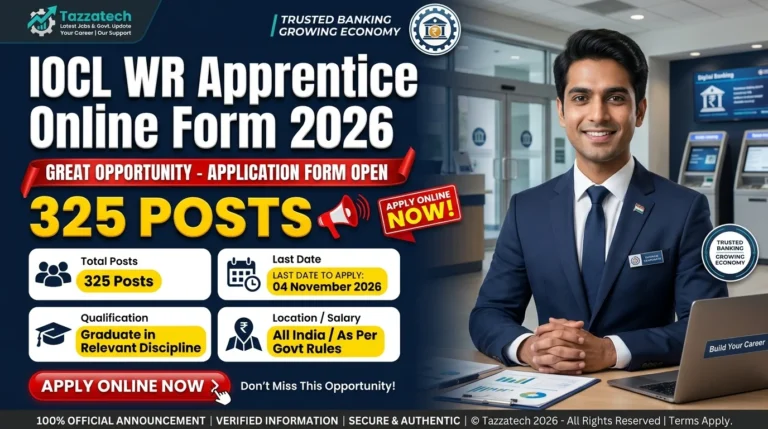 IOCL WR Apprentice Online Form 2026