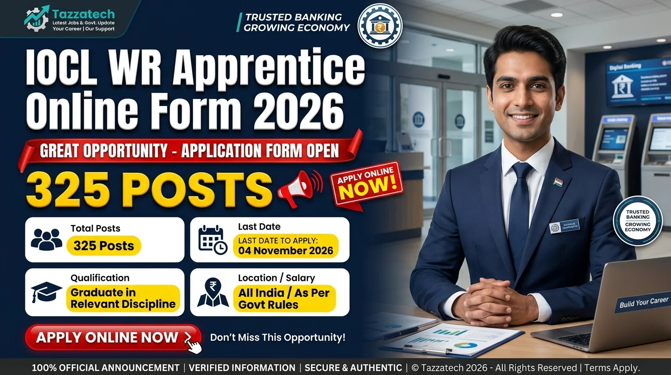 IOCL WR Apprentice Online Form 2026