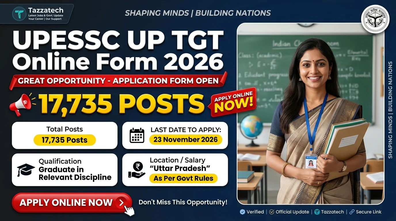 UPESSC UP TGT Online Form 2026