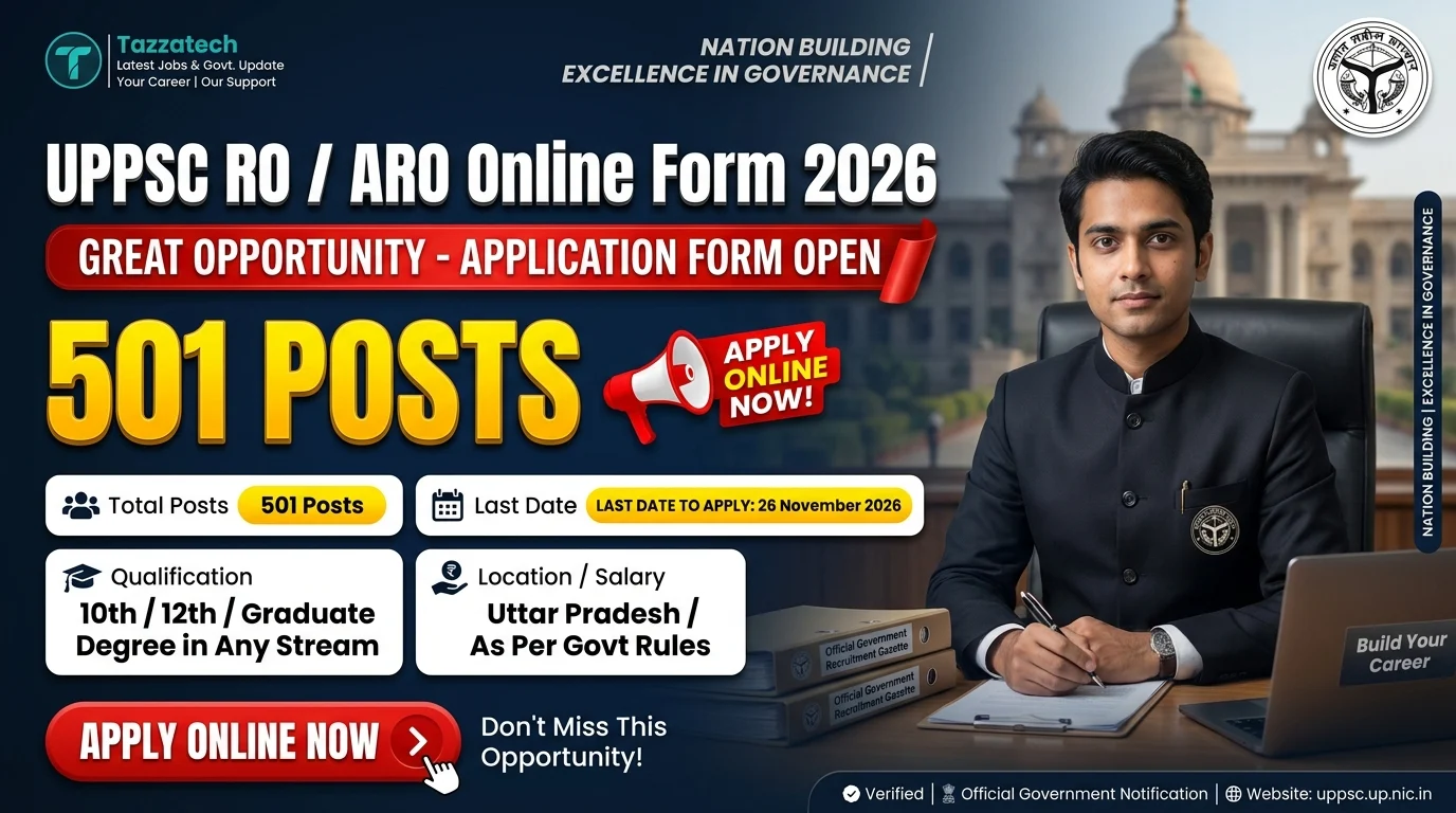 UPPSC RO / ARO Online Form 2026