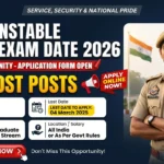 CISF Constable Driver Exam Date 2026
