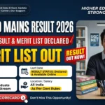 BPSC ASO Mains Result 2026